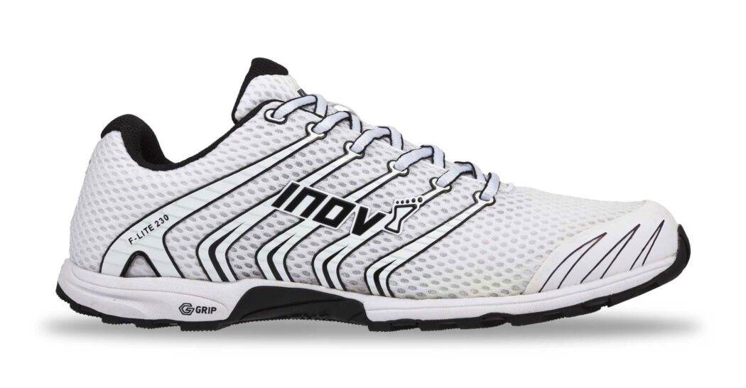 Inov-8 F-lite G 230 Crossfit Skor Dam Vita/Svarta Sverige RMNC68943